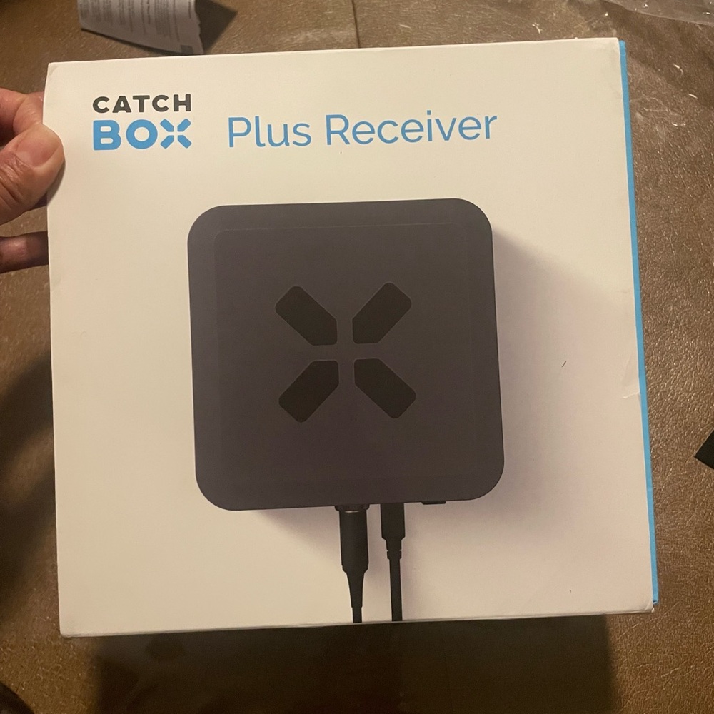 Catchbox Plus Receiver in Black